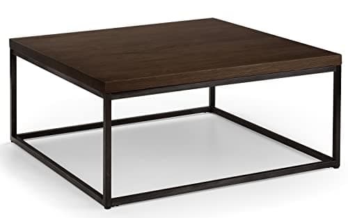 Image of Julian Bowen Brooklyn Square Coffee Table, Dark Oak
