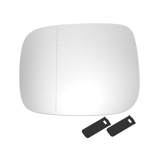 Image of A ABSOPRO Left Side Door Wing Mirror Glass Replacement Heated Glass No.30716137/31297395 for Volvo XC70 XC90 2007-2014
