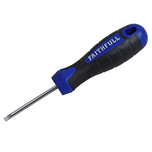 Image of Faithfull BRADCP Bradawl Round Chisel Point Soft Grip Handle