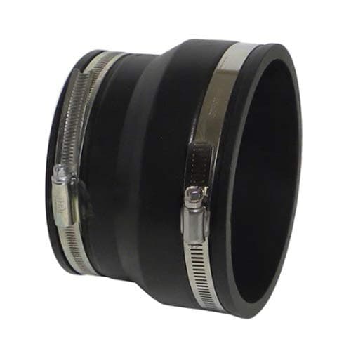 Image of Underground Drainage Flexible Clay to Plastic Adaptors & Flexi Couplers 4'' Clay to 4'' Plastic Adaptor (JCA01). (2 x pcs)