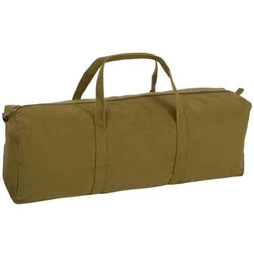 Image of Highlander Heavy Duty Army Military Style Tool Storage Bag - Medium 61cm (Olive Green)