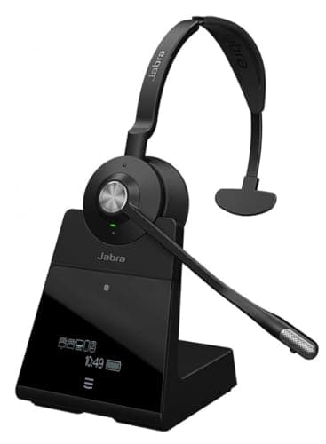 Image of Jabra Engage 75 SE Mono Headset with Headband Pad, Base, Power Supply, 1.5m USB-C to USB-A Cable, Desk Phone Cable, Quick Start Guide, Warranty and Warning (Safety Leaflets)