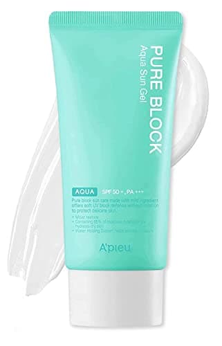 Image of A'pieu - Pure Block Aqua Sun Gel EX (SPF 50+, PA+++) - 50 ml