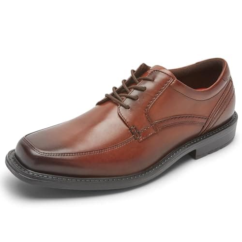 Image of Rockport Men's Stlye Leader 2 Apron Toe Oxford, New Brown Gradient, 10 UK