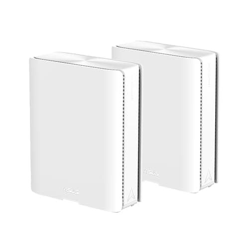 Image of ASUS ZenWiFi BQ16 Quad-band WiFi 7 Mesh with dual 5GHz bands, 25Gbps, 8000 sq.ft (2pk), Dual 10G Ports, Security & Parental Control Included, Smart Home Master SSIDs, 4G & 5G Mobile Tethering