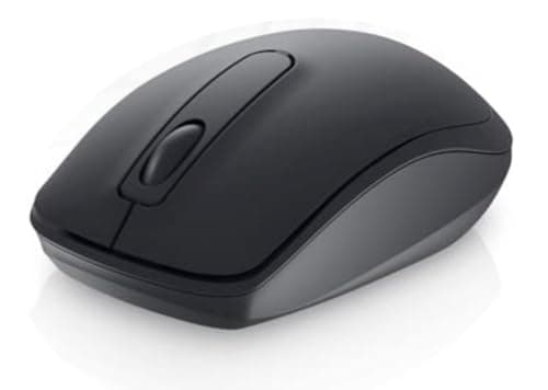 Image of Dell WM118 Wireless Mouse, 1000DPI, 2.4 Ghz with USB Nano Receiver, Optical Tracking, 12-Months Battery Life, Plug and Play, Ambidextrous - Black