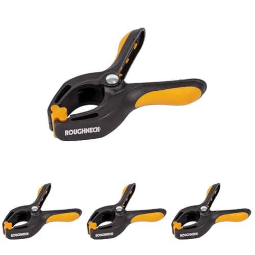 Image of Roughneck ROU38331 Heavy Duty Spring Clamp 25mm/1" (Pack of 4)