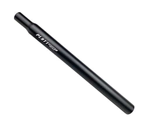 Image of PLATT Bike Seatpost 25.4/27.2/28.6/30.8/31.6*350mm Aluminum Alloy Bicycle Seat Post for MTB Road Bike BMX (Black 27.2)