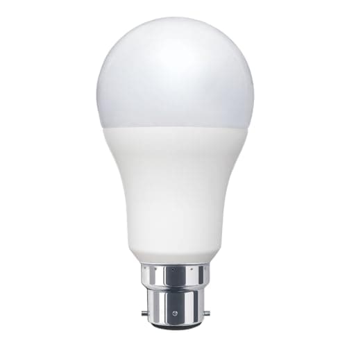 Image of Long Life Lamp Company 3 Pin BC3 Light Bulb LED 15w Energy Saving Non Dimmable 240v 3000k Warm White High Brightness