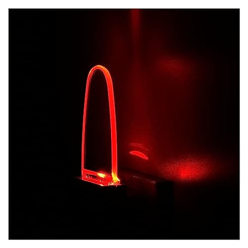Image of 2 Pack LED Night Light, Dusk to Dawn Light Sensor, UK Plug in, Auto On Off Nightlight (Red)
