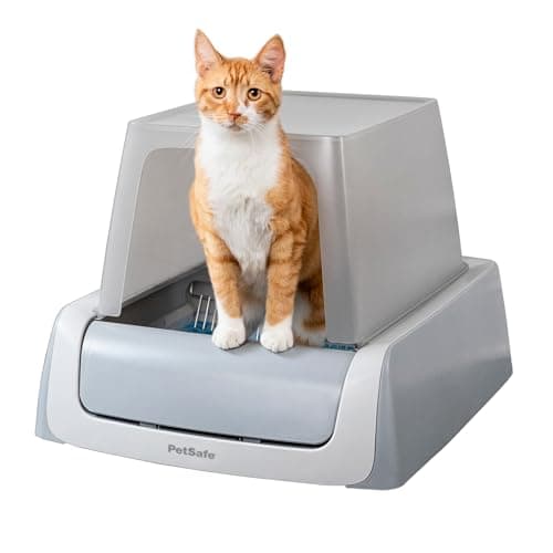 Image of PetSafe ScoopFree Covered Self-Cleaning Cat Litter Box, Second Generation - No Scooping, Privacy, Health Monitoring