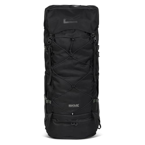 Image of Regatta Backpack Survivor 85L in Reflective, Durable & Hardwearing Fabric - Perfect for Walking, Hiking, Camping & Trekking