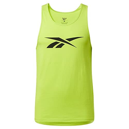 Image of Reebok Men's Graphic Series Vector T-Shirt Acid Yellow/Black S
