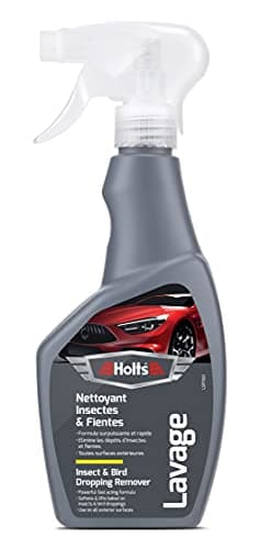 Image of Holts Insect & Bird Dropping Remover for Cars – Fast Acting Bug & Bird Poo Cleaner for Car Paintwork & Bumpers | Powerful Formula for All Exterior Surfaces | Paint-Safe Car Cleaner – 500ml