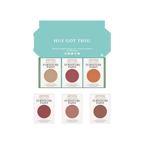 Image of Rust-Oleum Furniture Paint in Chalky Finish – Fiery Shades Tester Box