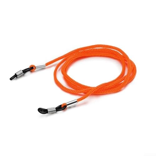 Image of TDCuizent Adjustable Glasses Strap Cord Elastic Silicone Neck Holder Rope Anti Slip Eyewear Retainer Secure Frame Attachment 70Cm For Reading Sunglasses Spectacles Sports Cycling Activities(orange)