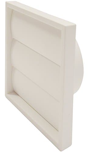Image of Manrose 1162w 100 mm 4-inch Gravity Wall Grille - White
