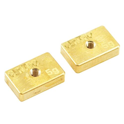 Image of Centro Precision Brass 5G Balancing Weights (Pr) C0510