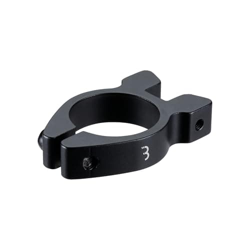 Image of BBB Cycling Bike Seatpost Clamb Single Bolt Screw-on Seat Post Clamb for Aluminium Seatposts Roadbike, MTB and E-Bike | Black 34.9 mm CarrierClamp BSP-99