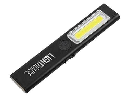 Image of Lighthouse Torches L/HEMINI200R USB Rechargable Slimline Aluminium Magnetic LED Torch 200 Lumens 30M Beam 1.5 Hour Run Time