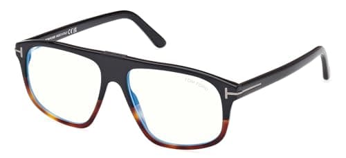 Image of Tom Ford FT5901-B-N BLUE BLOCK HAVANA 55/15/145 men Eyewear Frame