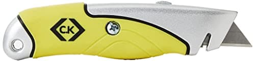 Image of C.K T0957-1 Retracting Soft Grip Trimming Knife, Silver