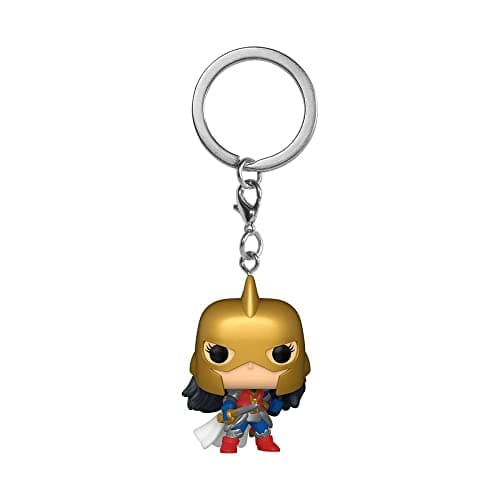 Image of Funko POP! Keychain: WW 80th-Wonder Woman - (Flashpoint) - DC Comics Novelty Keyring - Collectable Mini Figure - Stocking Filler - Gift Idea - Official Merchandise - Comic Books Fans - Backpack Decor