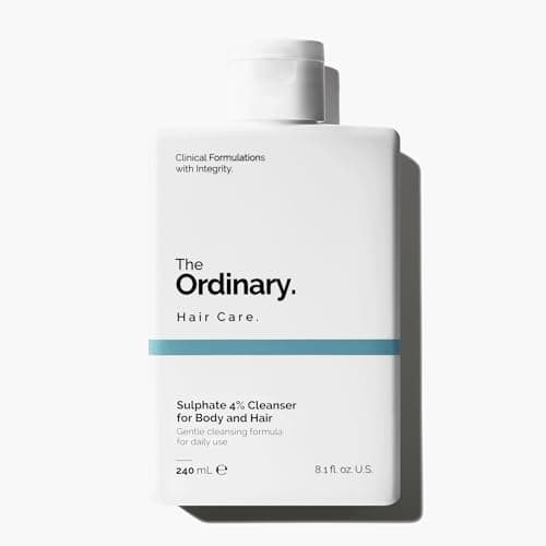 Image of The Ordinary Sulphate 4% Cleanser for Body and Hair, Gentle Fragrance-Free Shampoo and Body Wash, 240ml