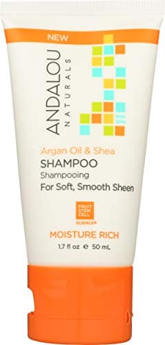 Image of Andalou Naturals Argan Oil and Shea Moisture Rich Shampoo, 50 ml
