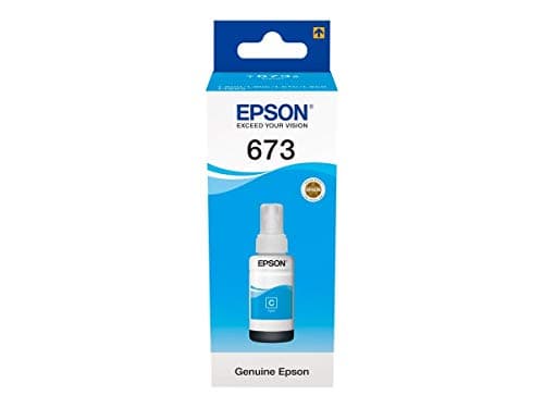Image of Epson EcoTank T6732 Cyan Ink Bottle 70 ml