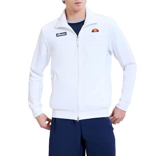 Image of Ellesse Men's Riminali Track Top, White, L