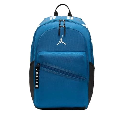 Image of NIKE School Backpack Jordan Jam Air Patrol MA0924 U1R Blue - Brand EAN: 0196923184375