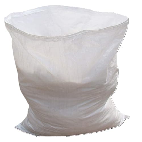Image of EQUIP247UK White Woven Polypropylene Rubble Builder Sacks Bags 20 x 30 (50cm x 75cm) - Heavy Duty (20)