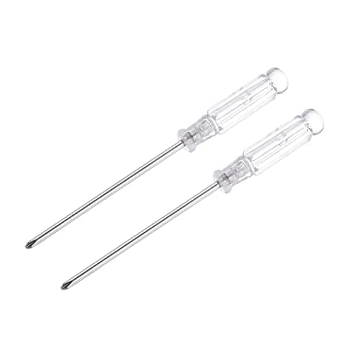 Image of sourcing map Mini Phillips Screwdriver, 3.0mm Cross Head 115mm Length for Small Appliances Repair, 2 Pcs