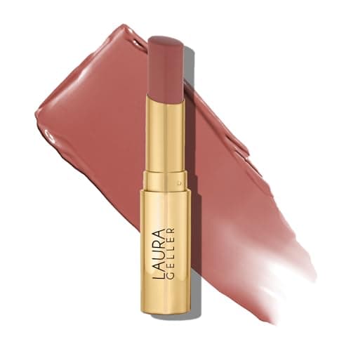 Image of LAURA GELLER NEW YORK Jelly Balm Moisturising Tinted Lip Balm (A Latte Love) With Hydrating Vitamin E, Semi-Shine Finish With Juicy Lip-Stick Colour For Smooth & Glossier Lips