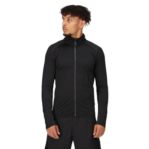 Image of Regatta Professional Men's Stretch Full-Zip Midlayer Black