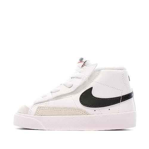 Image of Nike Blazer Mid '77, Children's and Youth Trainers, White Black Orange, 5.5 UK