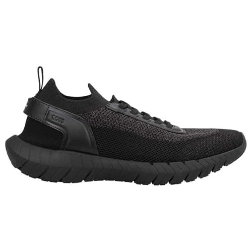 Image of BOSS Men's Motion_knm 10277950 01 Trainers, Black, 8 UK