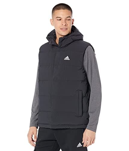 Image of adidas outdoor Men's Helionic Down Vest, Black, M