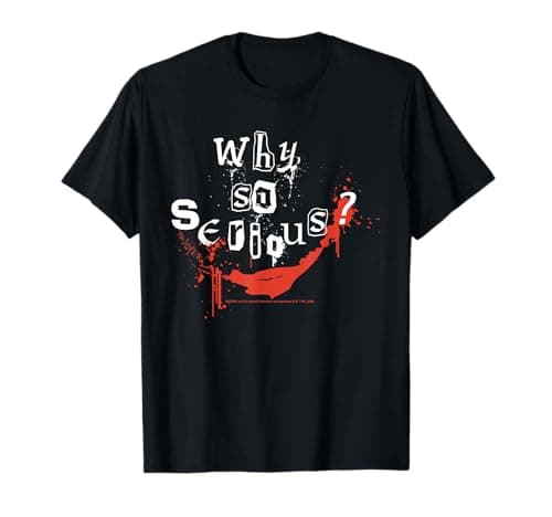 Image of Why So Serious Joker Quote Batman Villain Meme Poster T-Shirt