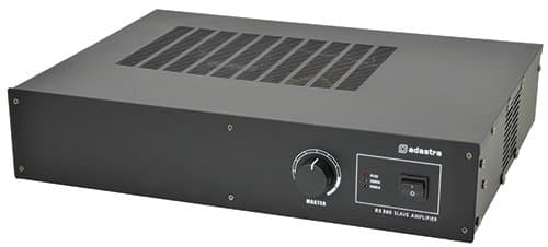 Image of AMP4 - RS SERIES 100V LINE RS360 SLAVE AMPLIFIER 2U 19'' RACK-MOUNTABLE HOUSING PEAK & SIGNAL LEDS IDEAL FOR MEDIUM/LARGE INSTALLATIONS 360WRMS