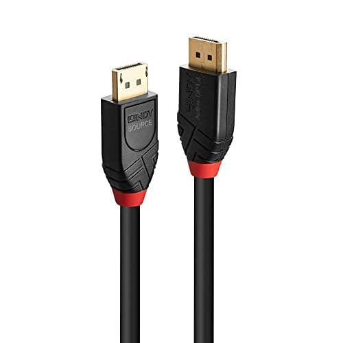 Image of LINDY 10m DisplayPort 1.4 Active Cable