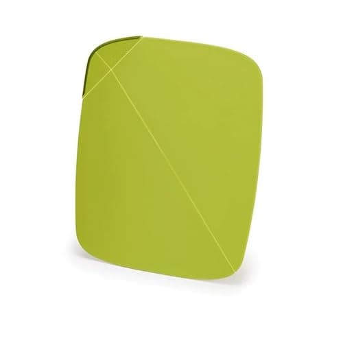 Image of Joseph Joseph Duo Folding Kitchen Chopping Board | Simply Chop, Fold & Tilt into Your Pot/Pan/Bin Without Mess | Green