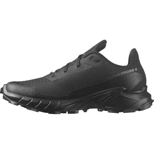 Image of Salomon X Ultra 360 Leather Gore-tex Waterproof Men's Hiking Shoes Black Black Ebony