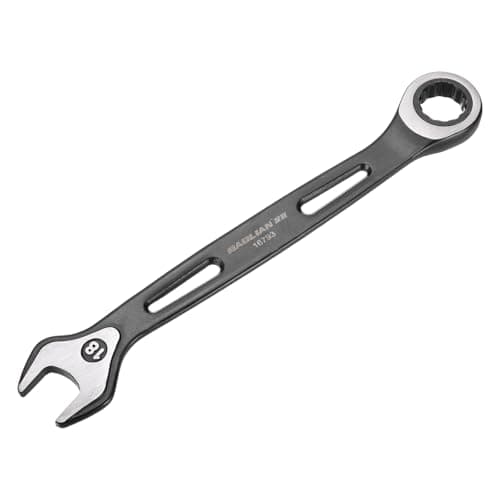 Image of sourcing map Ratcheting Combination Wrench 18mm Metric 12 Point CR-V Electrophoresis Double Box Open-Ended Ratchet Wrenches with 72 Tooth 5° Swing Industrial Grade Spanner Tool for Repair