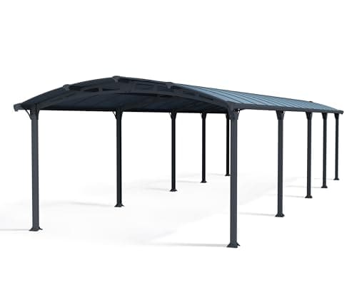 Image of Palram Canopia Arcadia Carport Grey (10600)