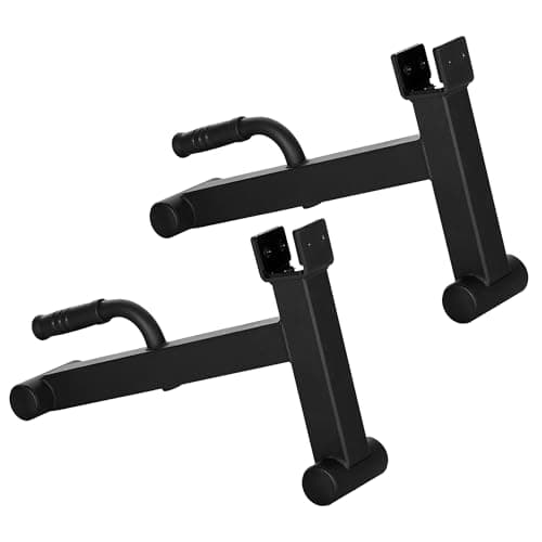 Image of SPORTNOW 2Pcs Barbell Jack, Deadlift Jack with Non-Slip Handle and Plastic Padding, Easy Loading and Unloading 400kg Barbell Plates, for Home Gym, Deadlifting Weight Training
