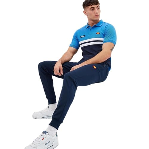 Image of Ellesse Men's Bertoni Track Pants, Navy, L UK