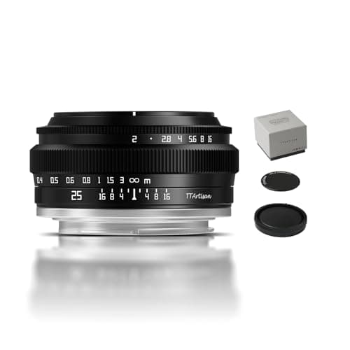 Image of TTARTISAN 25mm f2 for RF Mount, APS-C Manual Focus Mirrorless Camera Lens Compatible with Canon EOS RF Mount