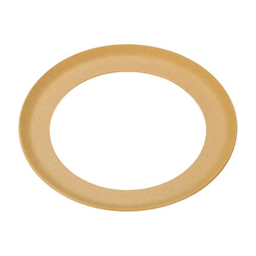 Image of sourcing map Air Compressor Compression Piston Ring, Universal Air Compressor Replacement Part 66mm OD 48mm ID 0.8mm Thickness, Orange